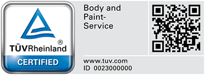 テュフラインランド社による、鈑金塗装工場向け認証で「ゴールド認証」