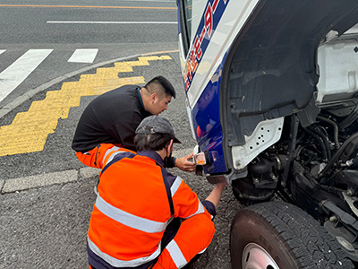 車両点検